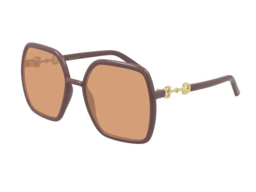 Gucci Women Sunglasses Havana Red Square GG1111S 003 NEW AUTHENTIC Gucci GG1111S 003 Sunglasses Women main image 2