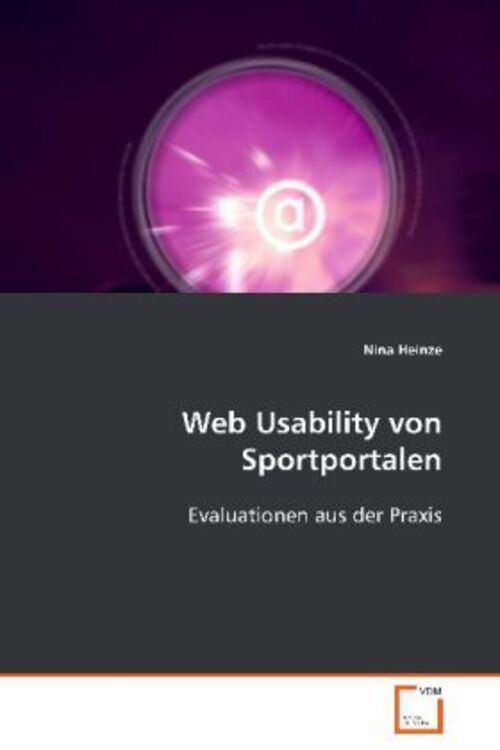Thumbnail - Nina Heinze | Web Usability Von Sportportalen | Taschenbuch | Deutsch