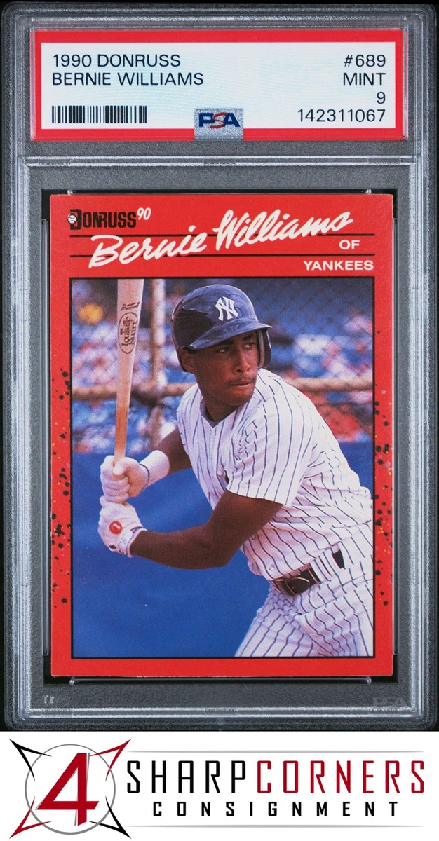 Carte Sportive Donruss 2003 – Bernie Williams Yankees – Relic Pinstripe – N°200