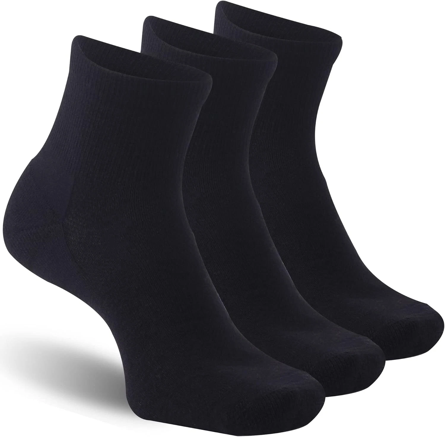 3 Pairs 90% Merino Wool Socks for Men Women, Soft Thin Breathable Ankle Socks fo