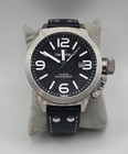 TW STEEL TW22R Men's Watch w/Black Leather Strap **WORKS!! Does Need A Battery — photo 2