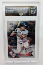2016 Topps Chrome #143 Gary Sanchez RC Yankees GMA 8.5 NM-MT+