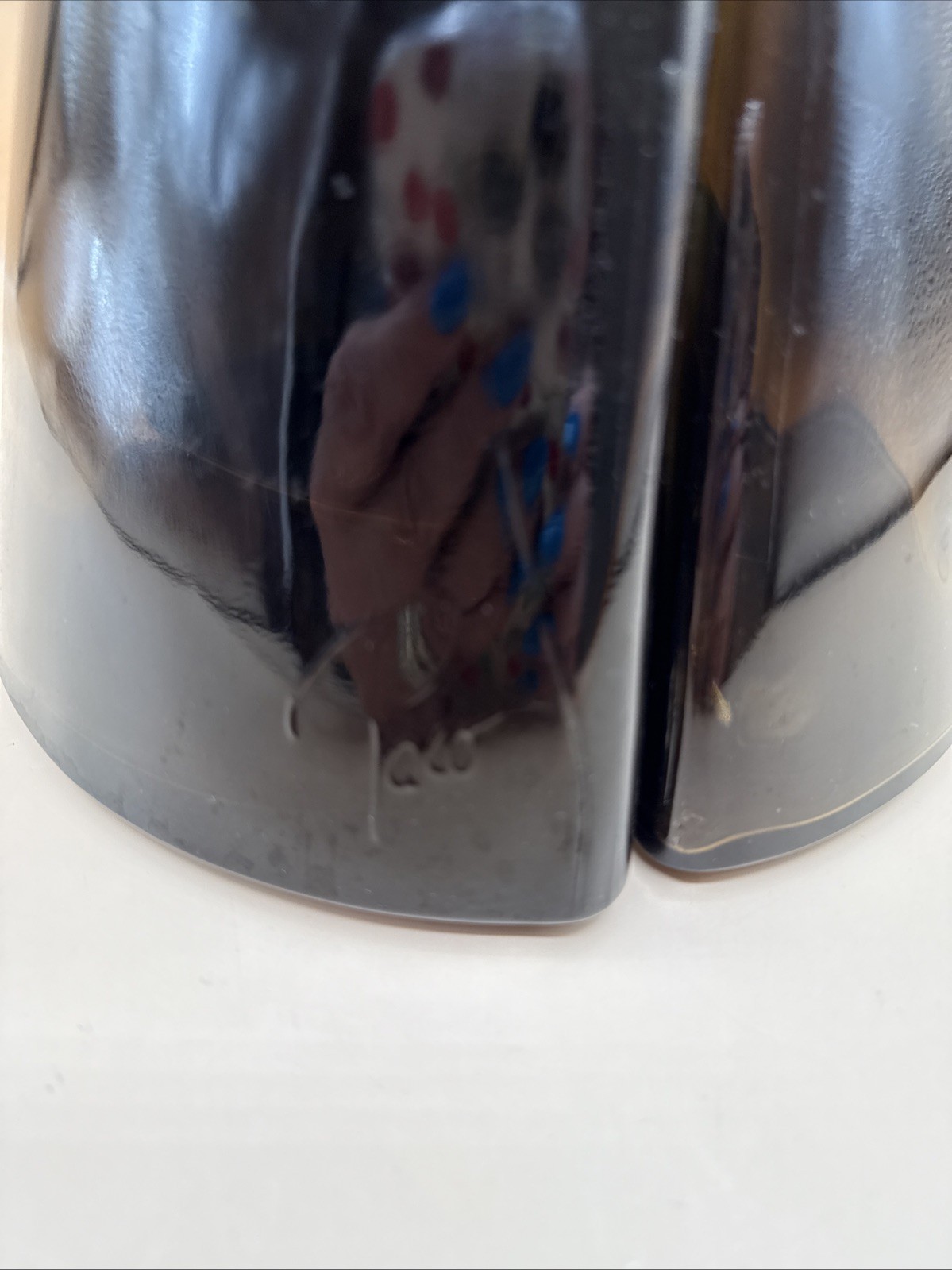 Iconic Interlocking Carafes with Three Discrete Elementś, Brown Glass