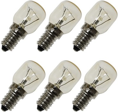 6 PCS T25 E14 25W 300 Degree Microwave Light Bulb Cooker Appliance Oven Lamp