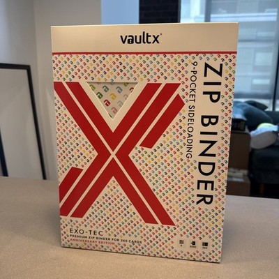 VaultX Eco-Tec Zip Binder Anniversary Edition 2026 9 Pocket