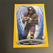 2014 Bowman - Rookies Jason Verrett #4 Gold /399 (RC)