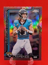 Trevor Lawrence Topps Chrome 2025 Pigskin Parallel Jaguars #138