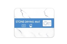 Quick Dry Stone Drying Mat for Kitchen Counter Stone Dish Drying Mats Water-A...