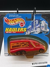 Hot Wheels Haulers Heat Fleet Sparky Ignitions 5"in Long Red Truck