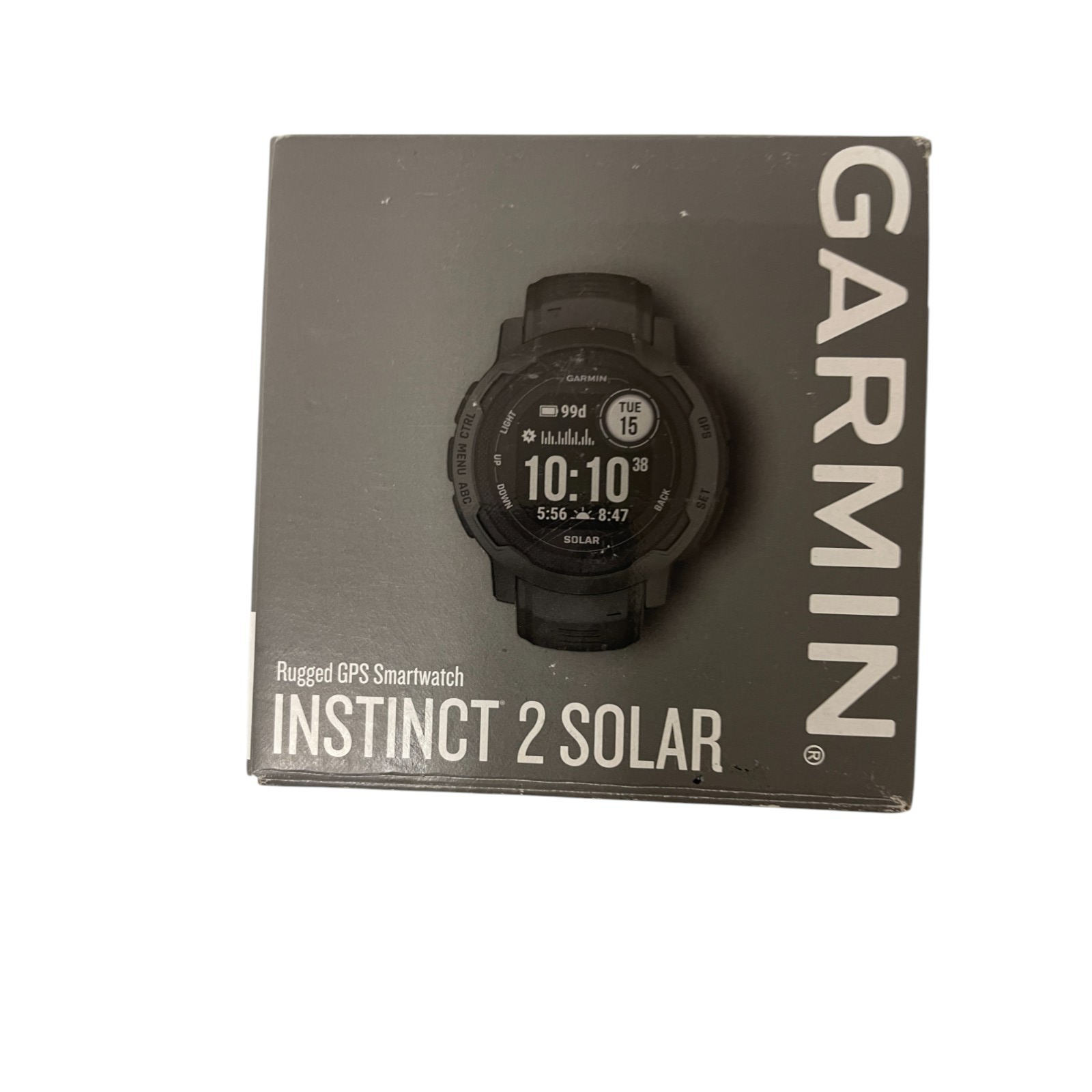 Garmin Instinct 2 Solar Rugged GPS Smartwatch Outdoor Graphite New