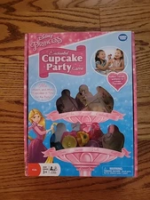 Disney Princess Enchanted Cupcake Party Game 2017 Complete Clean