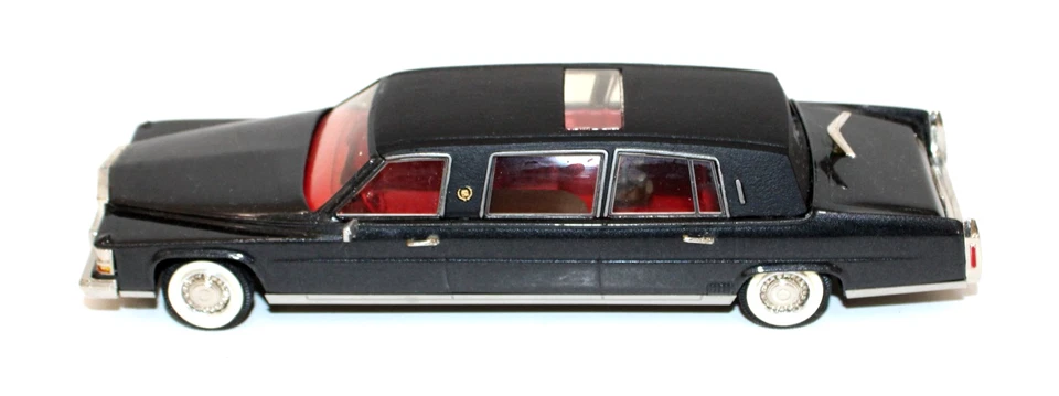 Cadillac Limusina Maloney 1:43 Metal Blanco Western Models Kim's Classics #2 Años 80 Foto 2 de 4