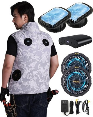 MIDIAN Peltier Cooling Suit 2025 Industry-Innovative Design Includes 2 Coolers
