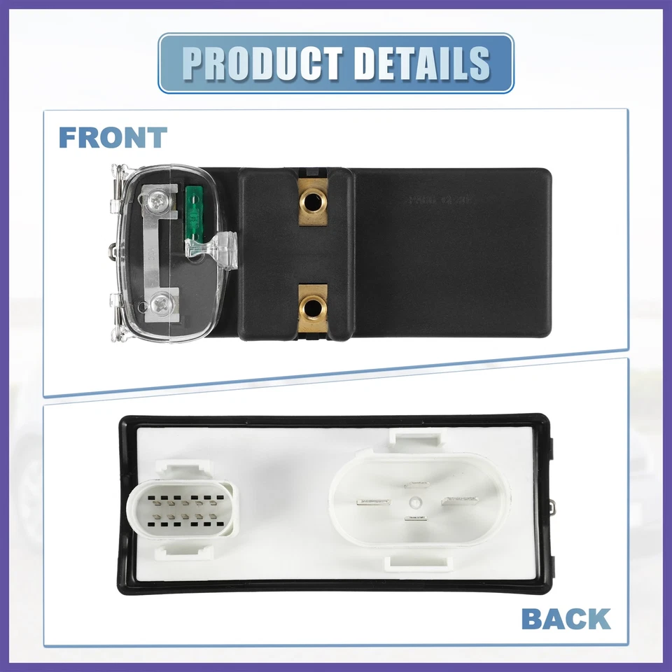 Módulos de control del ventilador del radiador de coche para Volkswagen Jetta Golf 94-99 Nº357919506A Foto 4 de 4