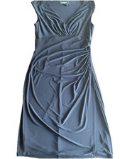 Lauren Ralph Lauren Sleeveless Sheath Dress Black 8 Petite 