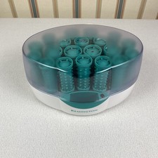 Remington H-1080N Body Waves 20 Rollers NO Clips Green Hot Hair Curlers Vtg