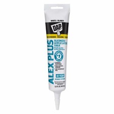 Alex Plus Acrylic Latex Caulk, White, 5.5-oz. - 7079818128