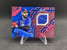 2025 Topps Series 2 Baseball - City Connect Relic Pablo Lopez Blue /150 Twins