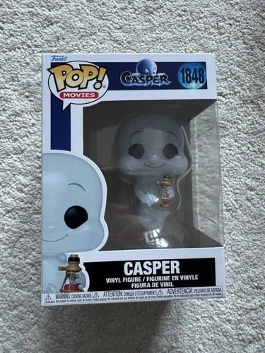 Funko Pop! Movies Casper #1848 Casper - The Friendly Ghost Figure w/Protector