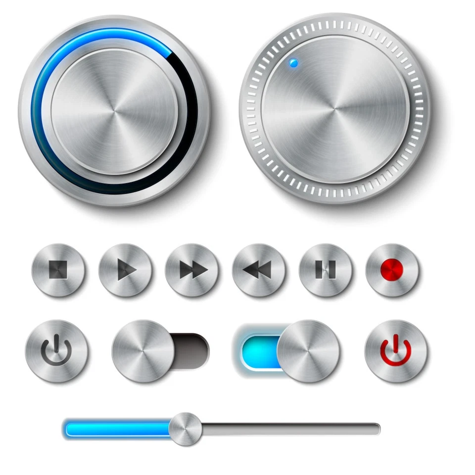 Momentary Push Button Switch 16mm Mounting Dia 5A 1NO 1NC 12V Blue LED Light - Image 4 of 4