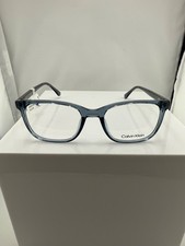 Calvin Klein CK21500g Eyeglass Frames Crystal Blue. 52-19-145 NWT