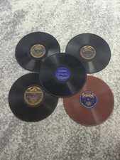 Lot Of 5 Vintage 78 Records Untested