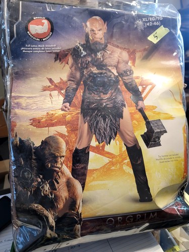 Warcraft Adult Men's World of Warcraft Orgrim Orc Warrior Costume