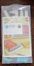 Martha Stewart Crafts Knit & Weave Loom Kit 30+ Configurations New , Never used