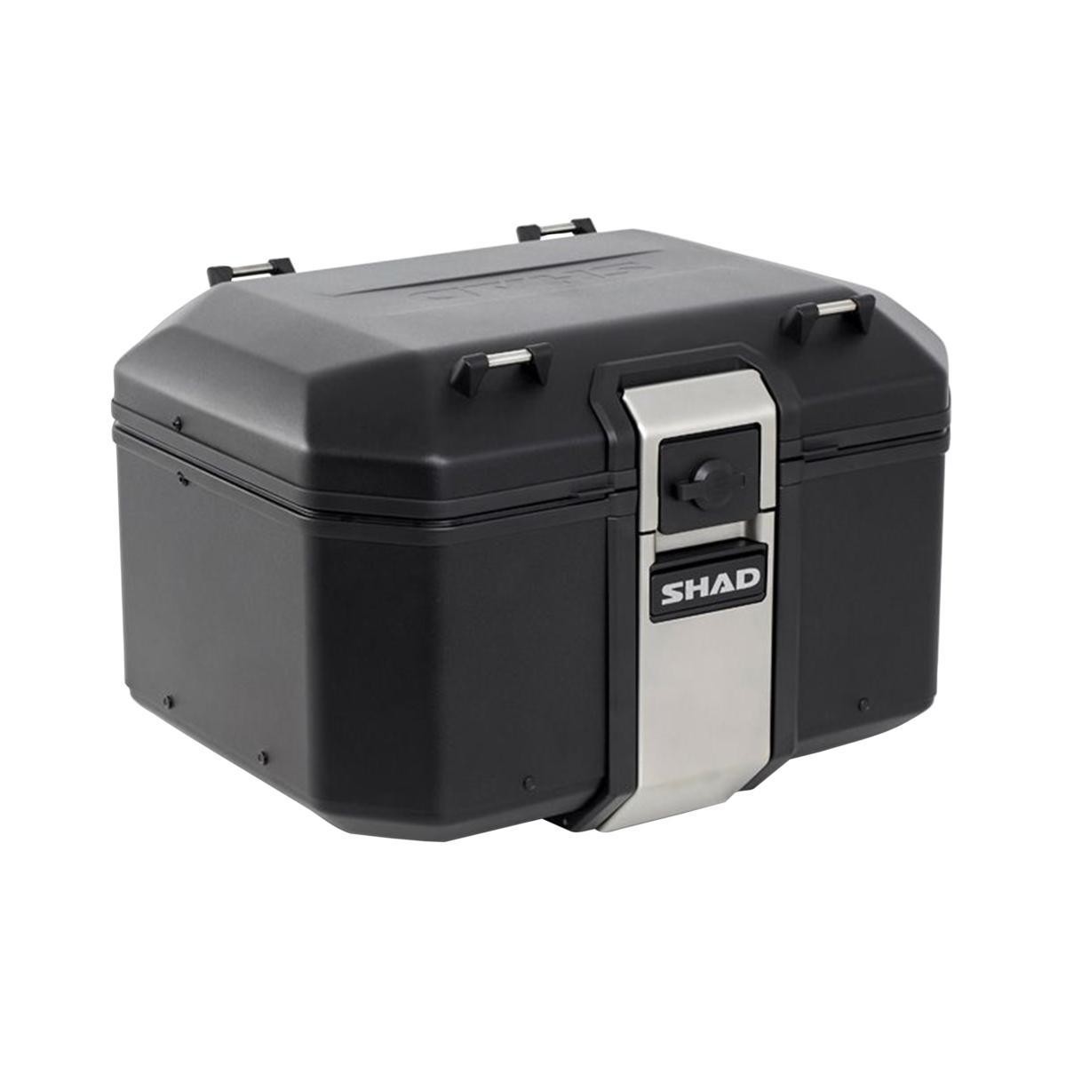 Top Case SHAD TR48 Terra Noir pour Voyager en Duo à Moto