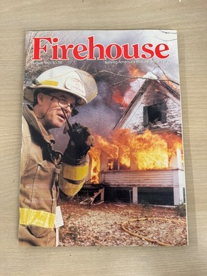 Firehouse Magazine August 1997 Issue Firefighting Cover Stories $3.50