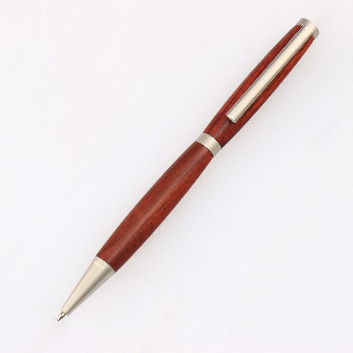 Slimline Pen Kit, Satin Nickel Finish, 10 Pack, Legacy Woodturning