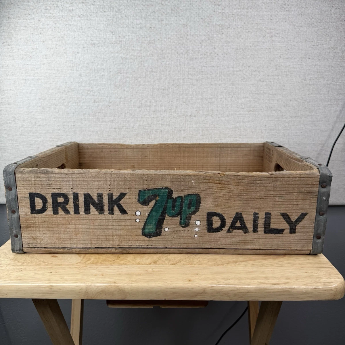 7 Up Wooden Crate for sale | eBay
