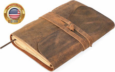 Leather Journal Notebook Leather Bound Journal for Men Lined Writing Journals fo