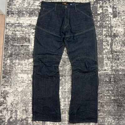 G-STAR Raw Elwood 5620 Premium Italian Fabric Regular Herren Jeans Hose W33 L32