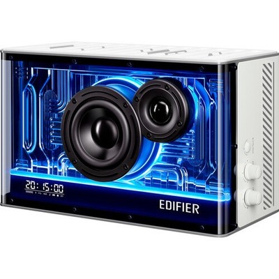 Edifier QD35 Bluetooth Tabletop Speaker 35 Watts High Res Audio (White)