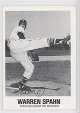 1977-84 TCMA Renata Galasso Series 1 Warren Spahn #38 HOF 1t7