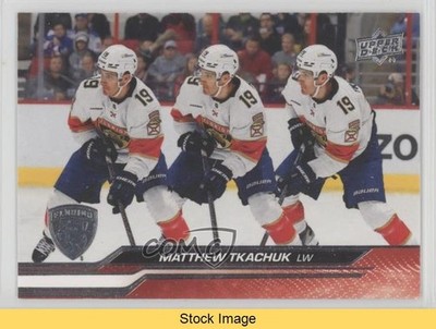 2023 Extended Series Triple Exposure Achievement Matthew Tkachuk #TE-9 READ 8tn