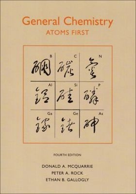 General Chemistry : Atoms First Paperback Stanley, McQuarrie, Don