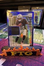 2025 Panini Optic - Rookie Phenoms Ashton Jeanty #RPBH-AJY Blue Hyper Prizm