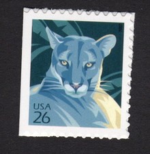 SCOTT #4139 FLORIDA PANTHER, 26 CENT STAMP,  2007, MINT CONDITION L@@K!