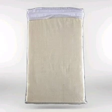 Essential Home Two King Pillowcases 1000 Thread Count Solid Ivory