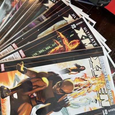Ultimate X Men Run #1-9 ~ Amazing Covers & Stories ~ Marvel Comics