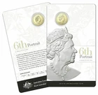Australia: 2019 $1 QEII NEW 6th & Current Portraits Double-Head Coin in RAM Card