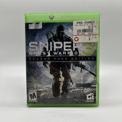 Xbox One Sniper Ghost Warrior 3 Season Pass Edition - Case & Disc ONLY