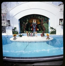 New Orleans 1984 World Fair Water Show - Stereo Realist 3D Slide #1702