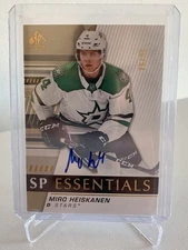 MIRO HEISKANEN Auto /99 – SP Essentials Autograph – Dallas Stars – AUTO
