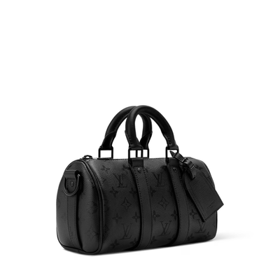 VUITTONケース ブラック NEW Louis Vuitton Monogram Keepall Bandouliere 25 Boston Bag
