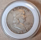 1953 Franklin Half Dollar Silver Coin Liberty Bell Design Circulated