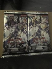 Yu-Gi-Oh TCG 4 pack bundle 2x Alliance insight and 2x Legendary insight