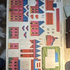  3 Imagerie d' pinal Vintage Model Le Chateau d'Ambras Innsbruck Tyrol 1964